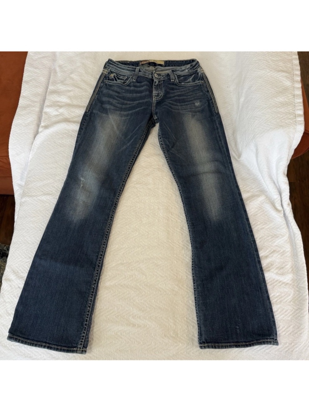 Big Star Hazel Curvy Fit Size 28R Women’s Jeans Blue Acid Washed